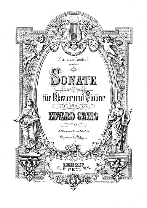 First page of Violin Sonata No.3