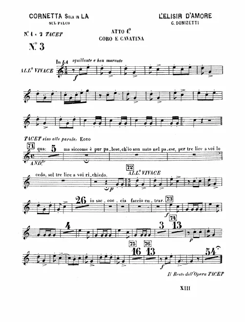 Cornet solo (A) (Onstage)