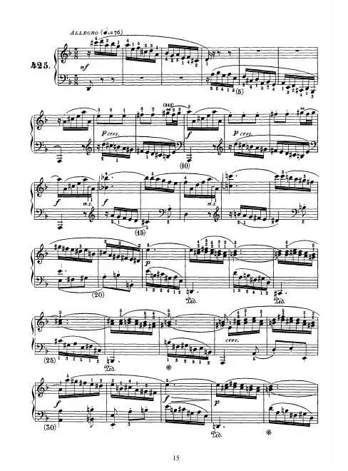 First page of Keyboard Sonata in D minor