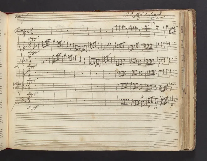 First page of Concerto Grosso in G major