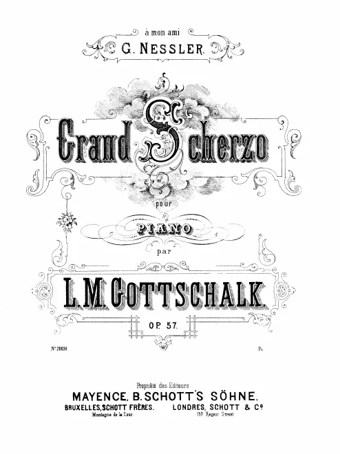 First page of Grand scherzo