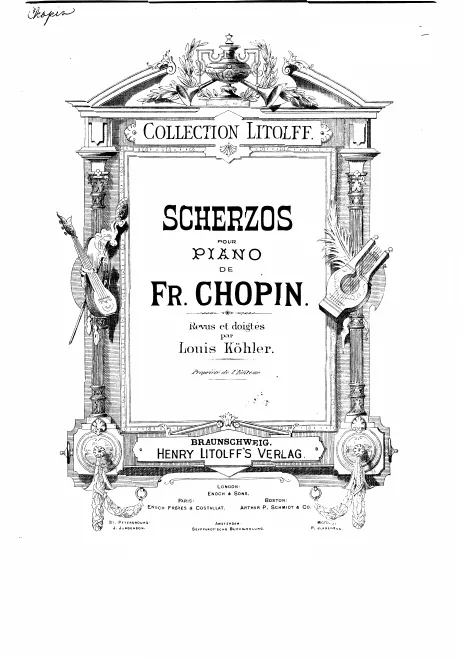 First page of 4 Scherzos