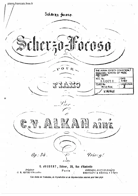 First page of Scherzo-focoso