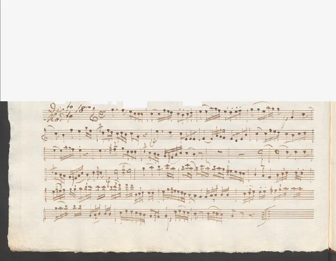 First page of Baryton Trio in G major, Hob.XI:90