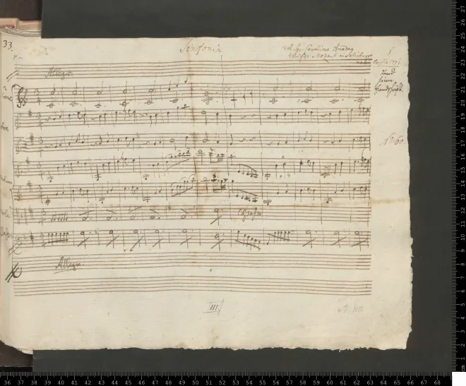 First page of Symphony No.12
