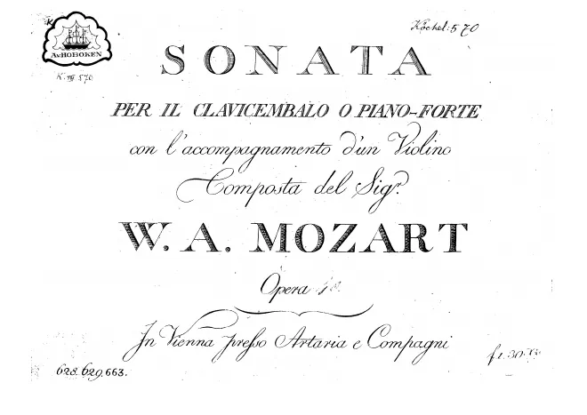 First page of Piano Sonata No.17