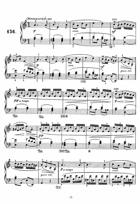 First page of Keyboard Sonata in A minor