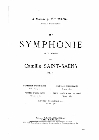 First page of Symphony No.2