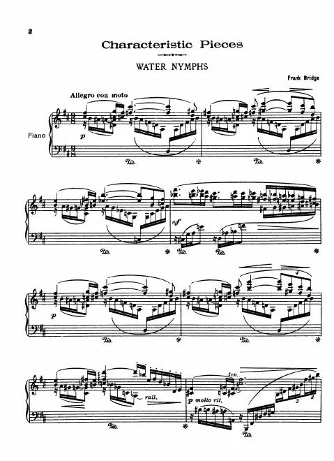 First page of Characteristic pieces