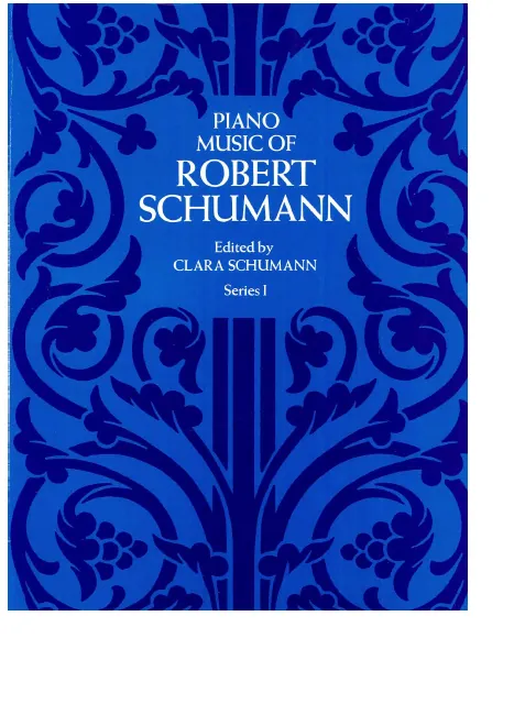 First page of Piano music of Robert Schumann