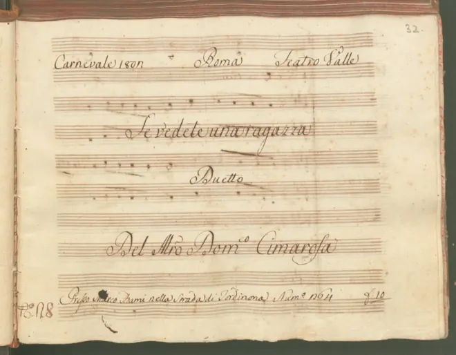First page of Il matrimonio per raggiro