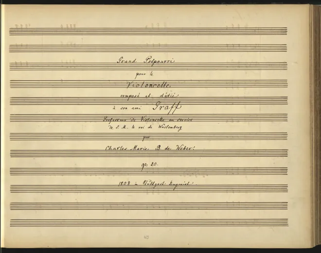 First page of Grand potpourri