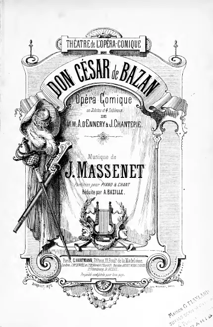 First page of Don César de Bazan