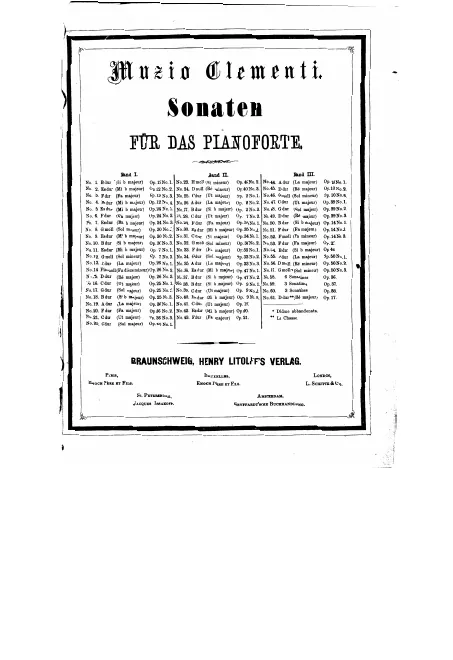 First page of Piano Sonata in F major