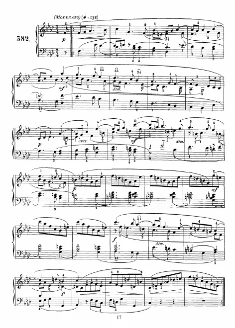 First page of Keyboard Sonata in F minor