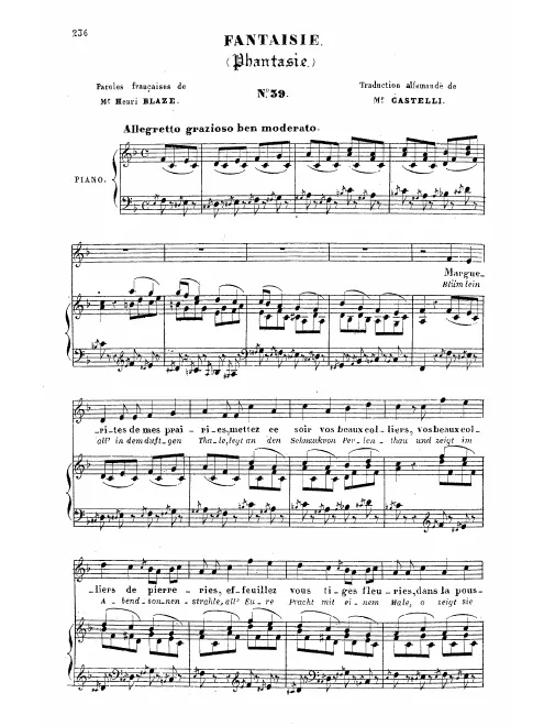 First page of Fantaisie