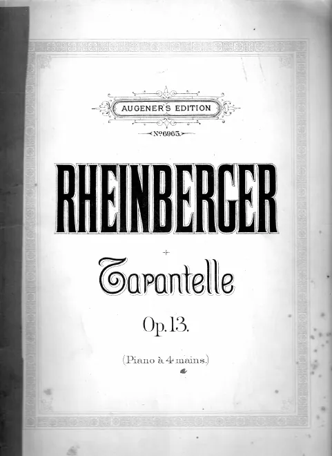 First page of Tarantella