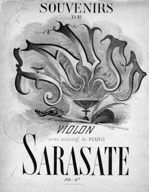 First page of Souvenirs de Faust