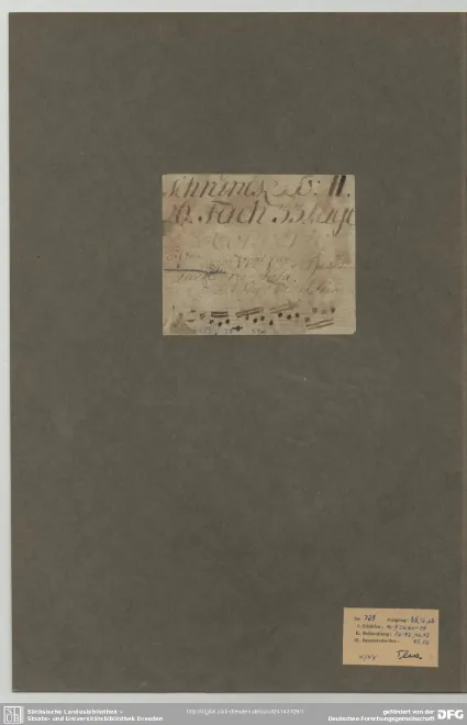 First page of Violin Concerto in F major