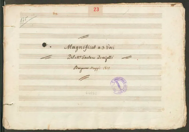 First page of Magnificat
