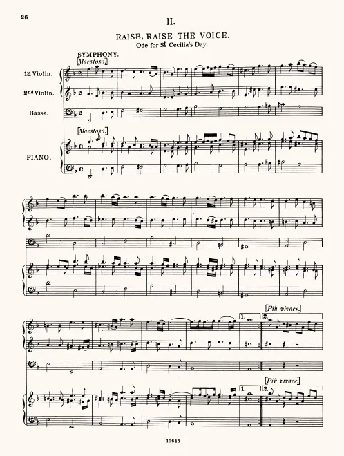 First page of Raise the Voice