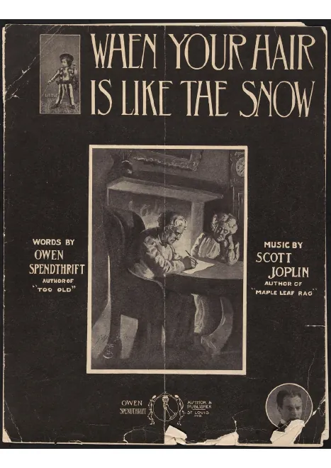 First page of When Your Hair Is Like The Snow