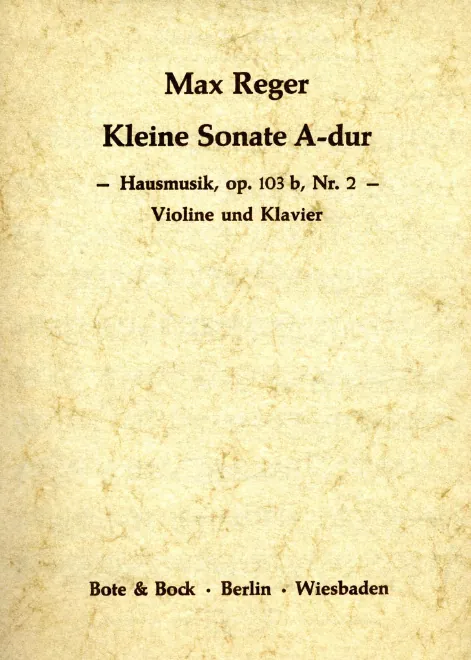 First page of Violin Sonata No.7