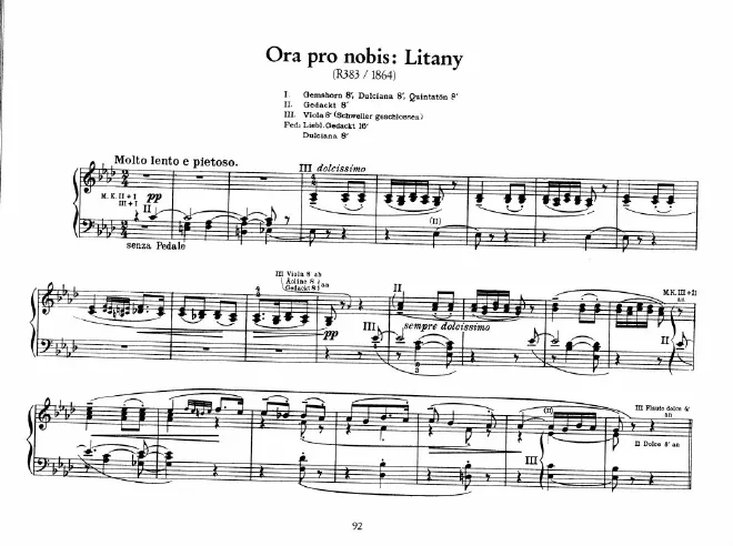 First page of Ora pro nobis