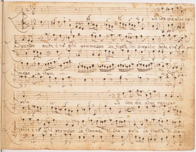 First page of Lettera a Clorinda