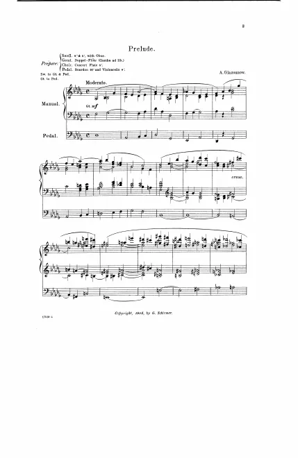 First page of 3 Morceaux