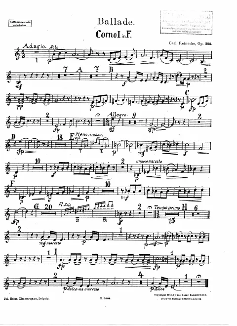 Horn 1 (F)
