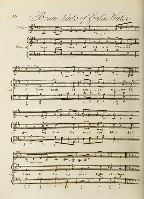 First page of Galla Water