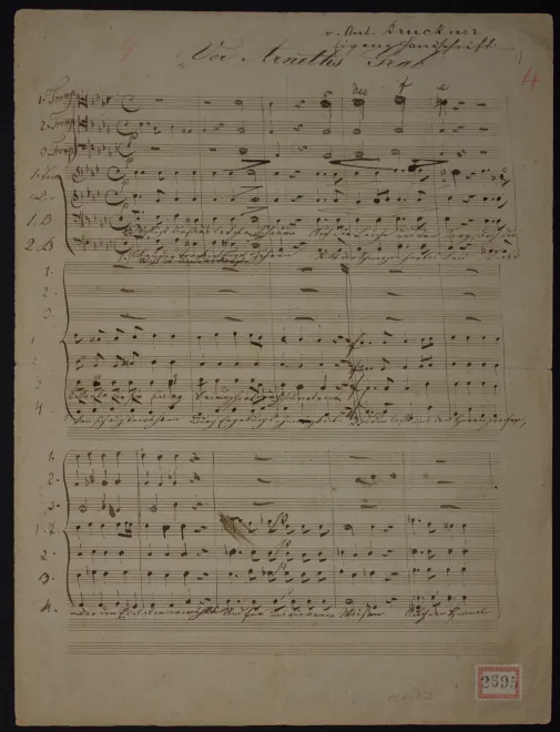 First page of Vor Arneths Grab