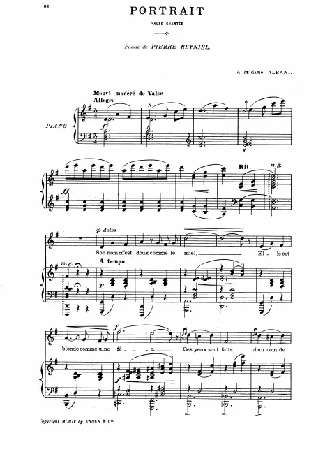 First page of Portrait