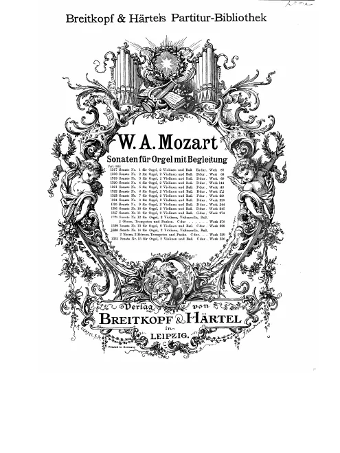 First page of Church Sonata