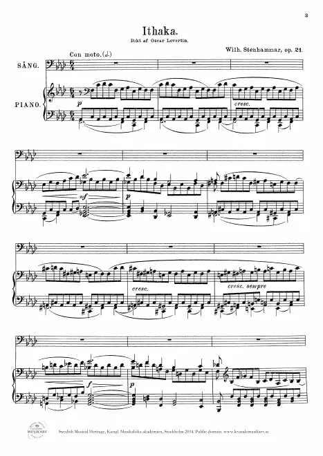 First page of Ithaka