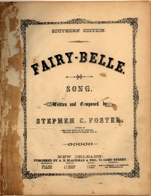First page of Fairy-Belle
