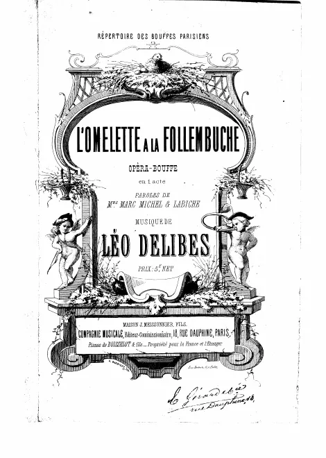First page of L'omelette à la Follembuche