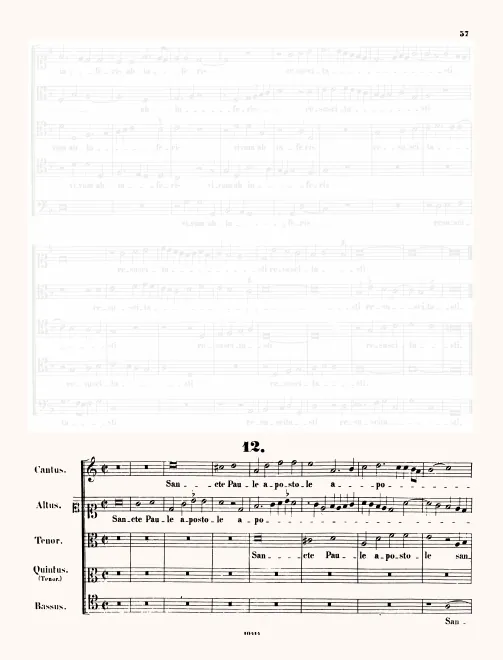 First page of Sancte Paule Apostole