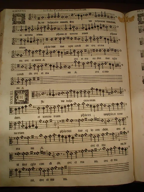 First page of Hic vir despiciens mundum