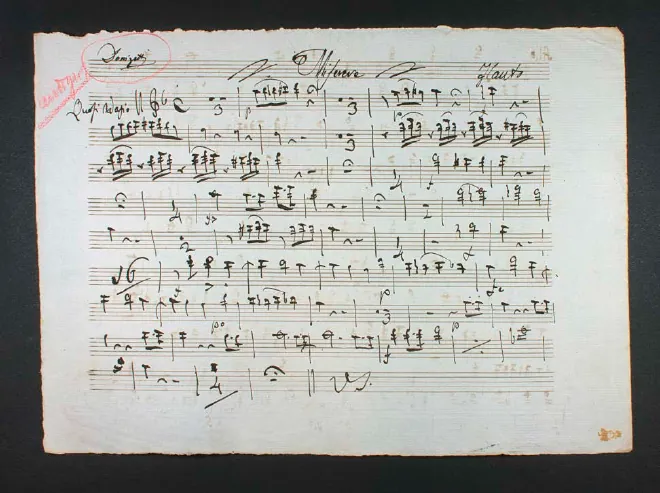 First page of Miserere mei Deus