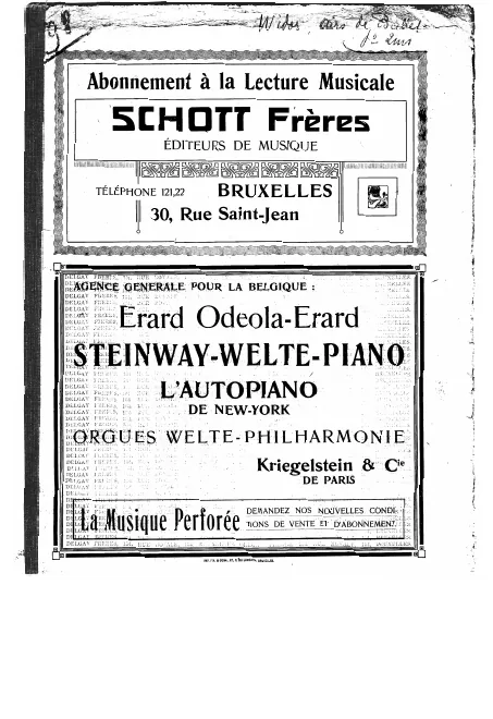 First page of Airs de ballet