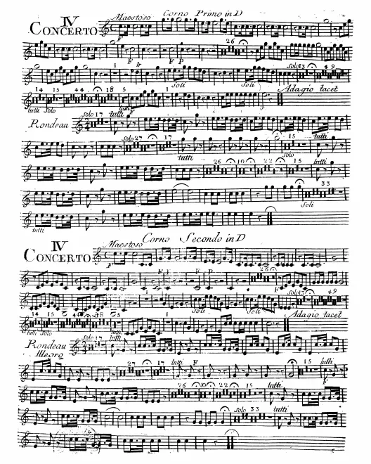 Horn 1, 2 (D)