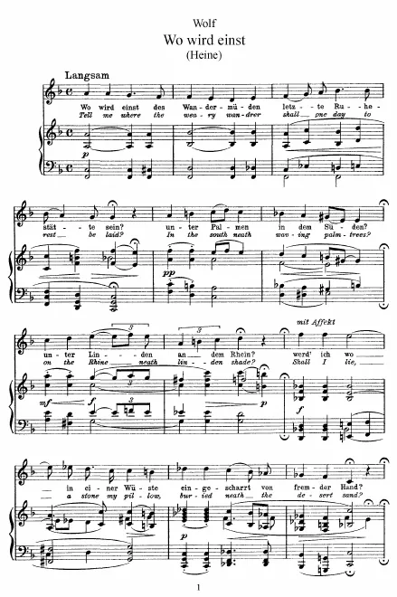 First page of 4 Gedichte