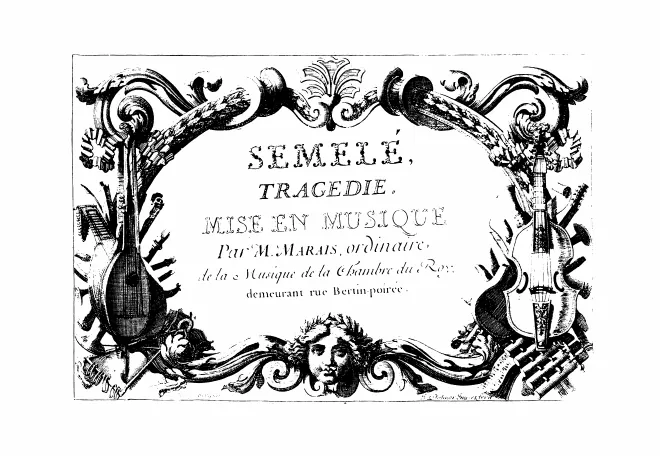 First page of Semelé