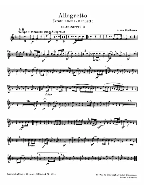 Clarinet 2 (B♭)