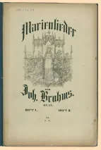 First page of Marienlieder