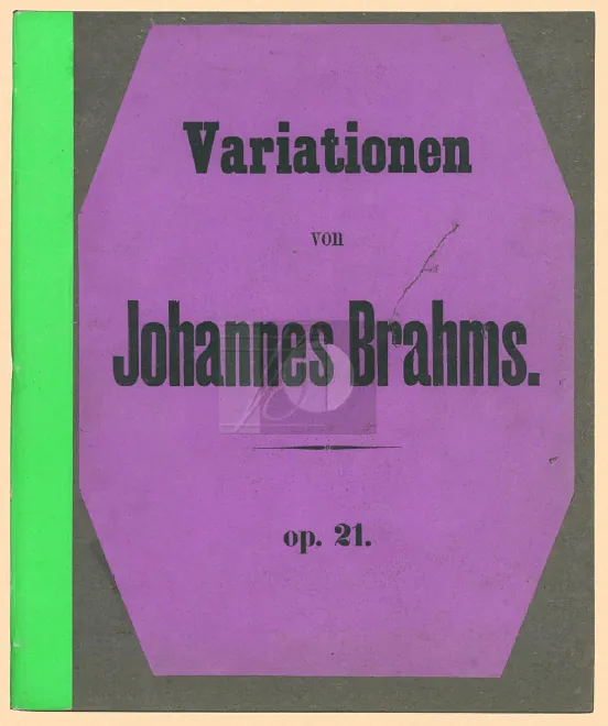 First page of Variations on an Original Theme