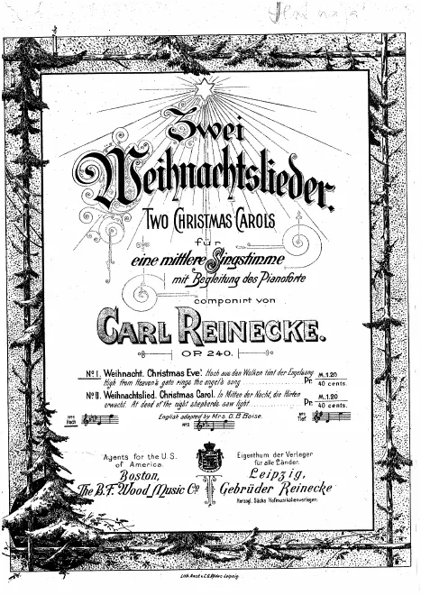 First page of 2 Weihnachtslieder