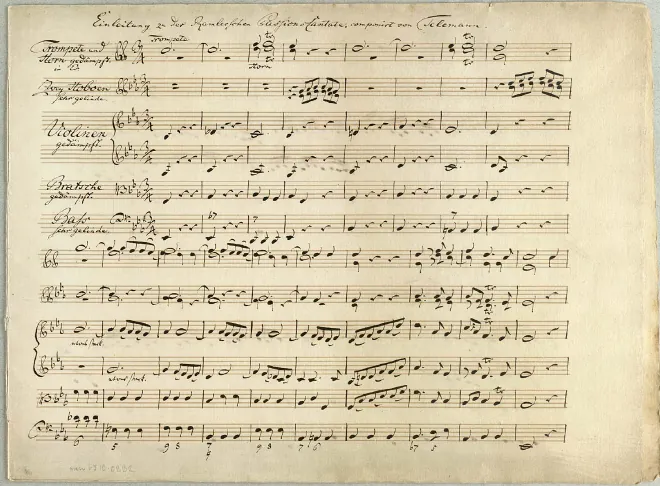 First page of Der Tod Jesu